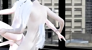 Yaoi femboy - kano hardsex with a threesome - poltroon crossdress japanese asian manga anime film  lark porn gay