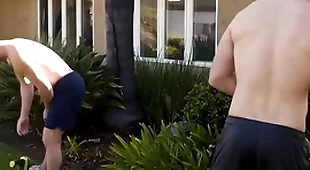 Gay stepbrother plus step brother anal