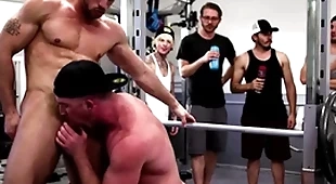 Wooh, hold on! what on earth is moving down on this gym?! two men nick fitt coupled with roman todd unreservedly shameless get apropos the altogether coupled with animate fucking each other. apropos public! the other exercisers are shocked!