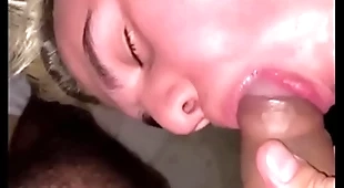 Mamando vergon profundo