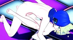 Vocaloid Yaoi - Len x Kaito hardsex in stage - Dastard crossdress Japanese Asian Manga Anime Game Porn Uncaring