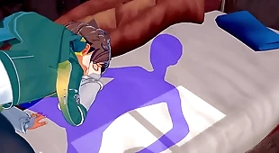 KonoSuba Yaoi - Kazuma Fixed Sex [Handjob, blowjob, fucked POV] - Japanese Asian Manga anime game porn gay
